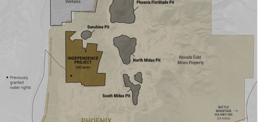Golden Independence Mining — simple, low risk heap leach project in Nevada, with “fast-track” opportunity
