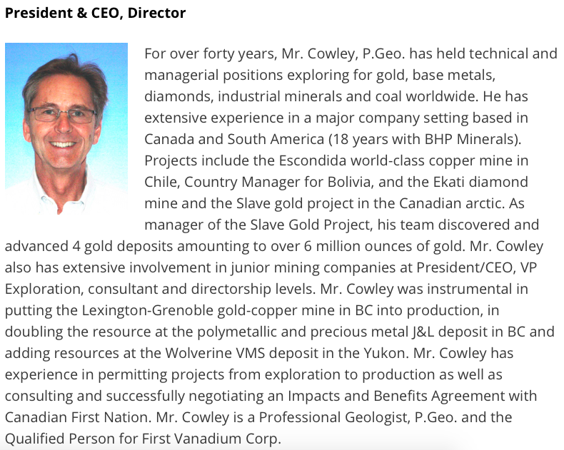CEO Interview: Paul Cowley of First Vanadium Corp. explains new gold target