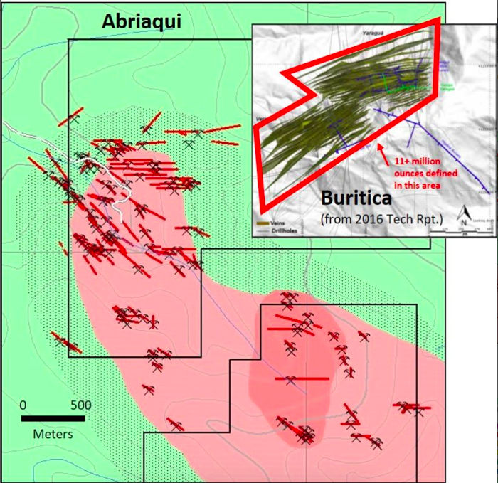FenixOro Gold Corp. expands mineralization to 2.5 by 1.0 km, over 900 m vertical extent