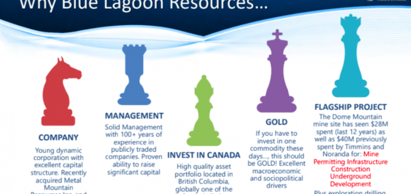 Blue Lagoon Resources, near-term production opportunity, High-Grade gold & silver in B.C.