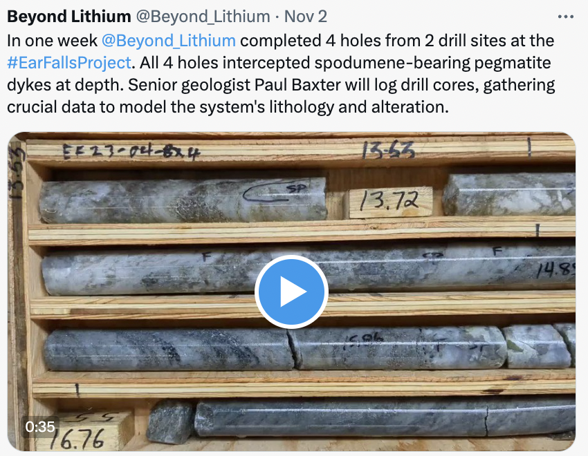 This team is Beyond happy with lithium results to date