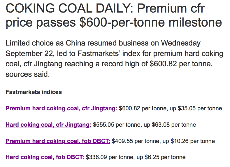 Teck Resources’ annual Investor Day shines light on long-term resilience of steelmaking coal