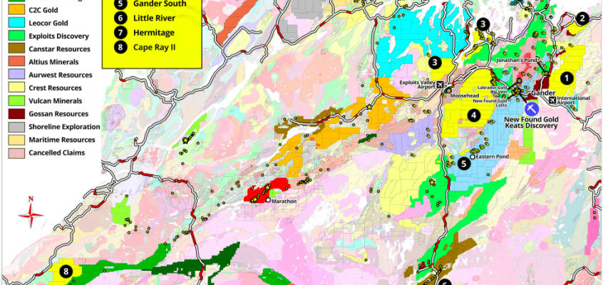 Gander Gold; a lot of Newfoundland gold bang for the buck?